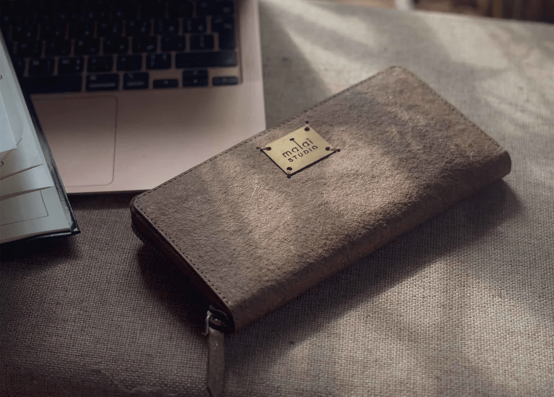 Malai Eco sustainable leather alternative made from coconut water waste — circular economy companies India